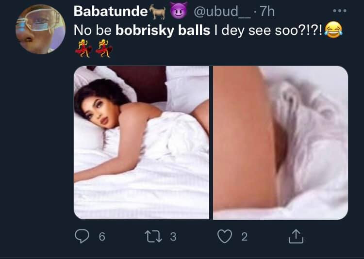 Bobrisky shares unclad photo