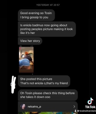 Actress, Eniola Badmus accused of posting a curvy lady’s picture and passing it off as her body 5 Eniola0badmus