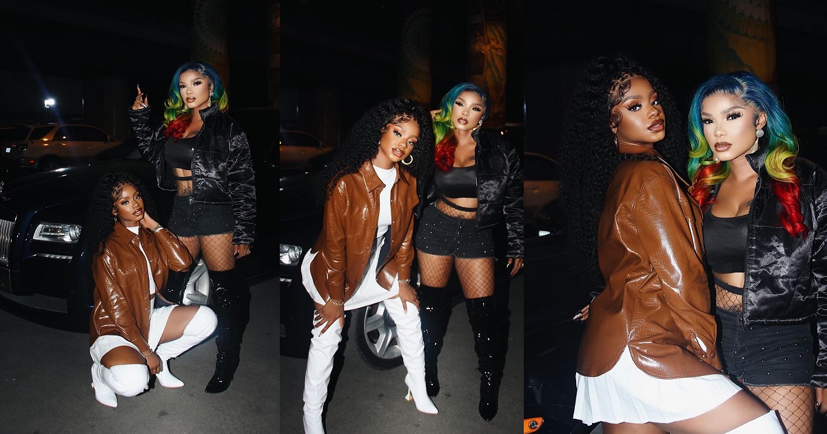 Actress, Iyabo Ojo and her daughter, Priscilla look like sisters in these hot new photos