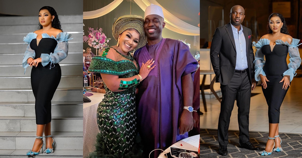 “You are a great partner and a source of happiness” – Mercy Aigbe celebrates her “boo’s” birthday hours after her ex-husband shared their throwback photo with the caption ‘the truth is out’