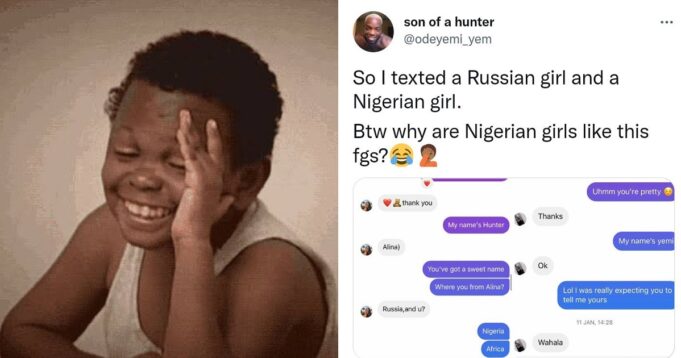 Nigerian man asks