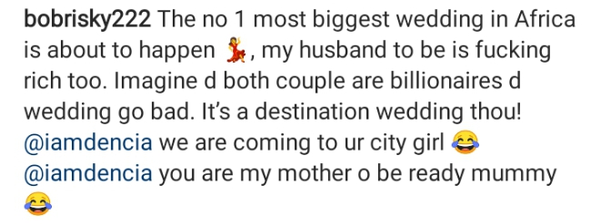 “My husband-to be is very rich” – Bobrisky says as he announces plans for his wedding to billionaire lover 5 bob post2