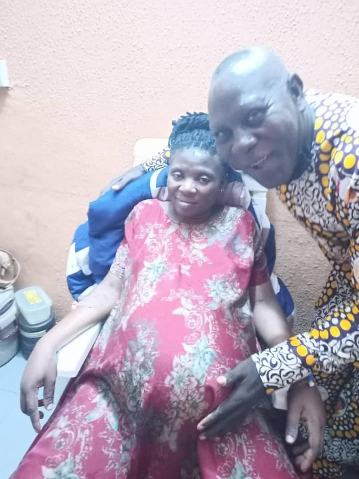 Nigerian couple welcome