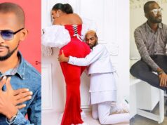 “Focus on your career and red bra” – Actress, Anita Joseph’s husband slams his wife’s colleague, Uche Maduagwu for criticizing their PDA