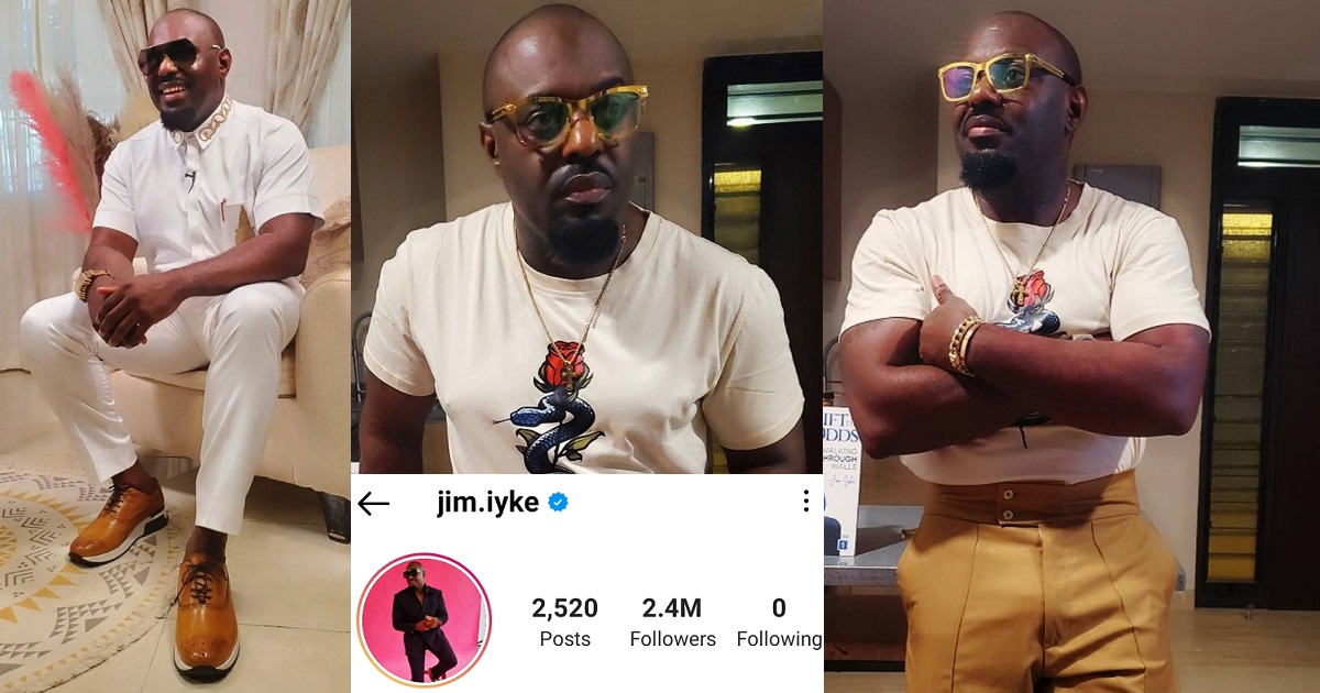 Jim Iyke reveals why he doesn’t follow anyone on Instagram