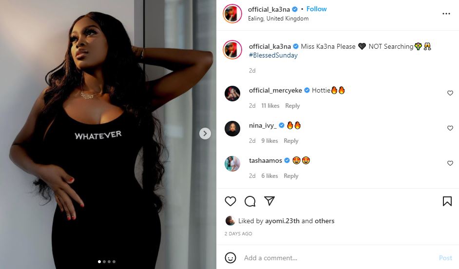 “I’m legally single” – BBNaija’s Ka3na announces her marriage to Mr Jones is over 4 ka3na