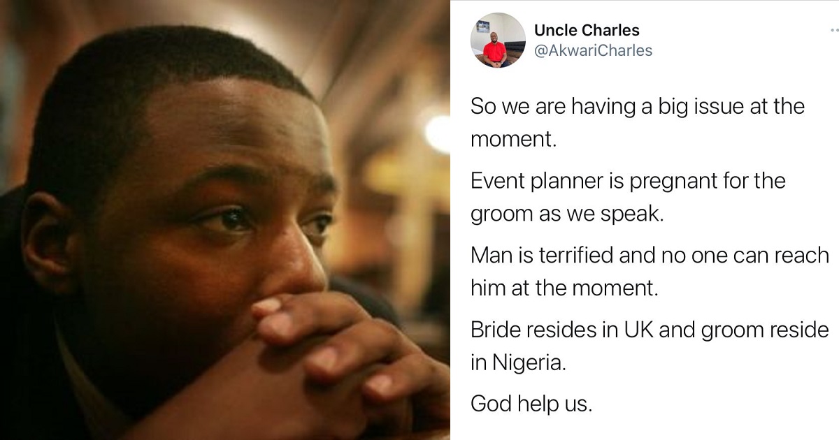 “It should not stop the wedding” – Mixed reactions as Nigerian groom reportedly gets event planner pregnant while his bride-to-be is in the UK