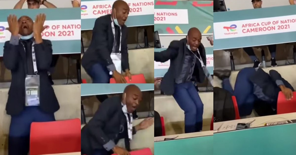 AFCON: Moment a commentator went into a frenzy after Equatorial Guinea defeated Algeria 1-0 (video)
