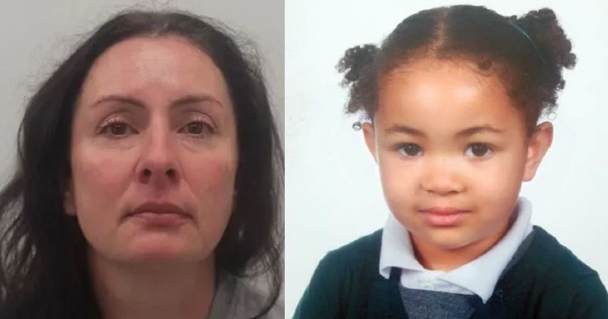 5-year-old girl begged