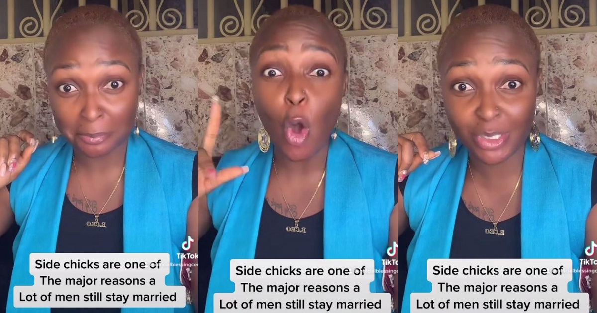 “Side chicks are one of the major reasons a lot of men still stay married” – Relationship expert, Blessing Okoro (video)