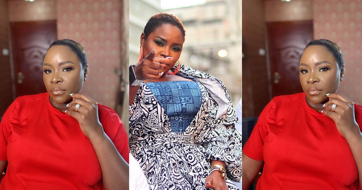 “If you send me rubbish in 2022, anything you see take it like that” – Omawumi says as she shares DM from a follower who wished death on her child