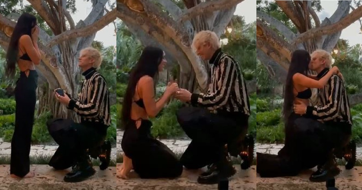 Megan Fox and Machine Gun Kelly announce