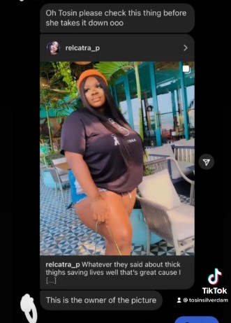 Actress, Eniola Badmus accused of posting a curvy lady’s picture and passing it off as her body 6 recaltra