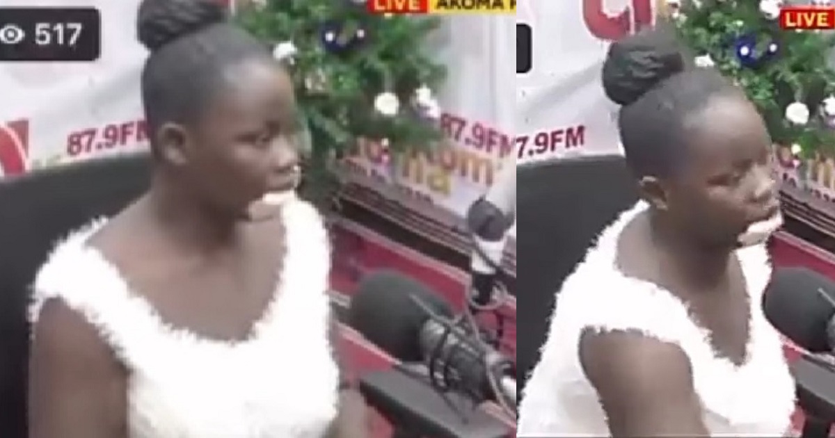 “My boyfriend ‘eats me rough-rough’ for over an hour after smoking w33d and taking tr@madol” – Lady laments on live radio (Video)