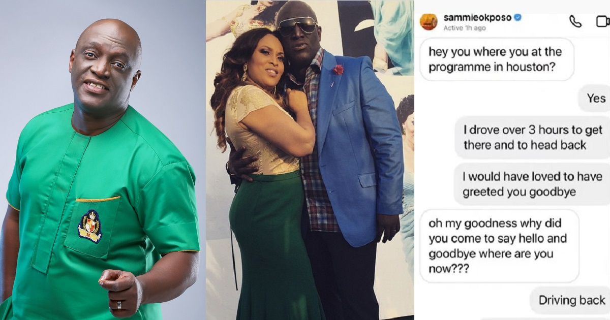 “Sammie Okposo impregnated me, asked me to abort the baby” – Lady who claims to be the person Sammie Okposo cheated on his wife with in the US speaks (video)
