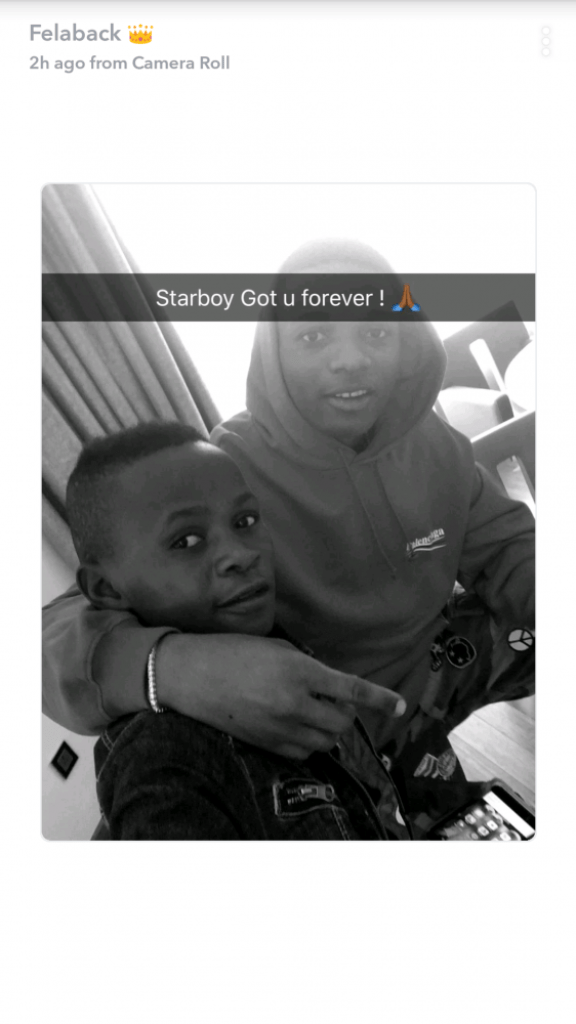 “I wouldn’t be on the streets if Wizkid have gave me N10M” – Viral young boy, Ahmed cries out, says Wizkid didn’t fulfil his promise (video) 4 wizkid with boy he signed1