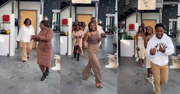 woman with 10 grown-up