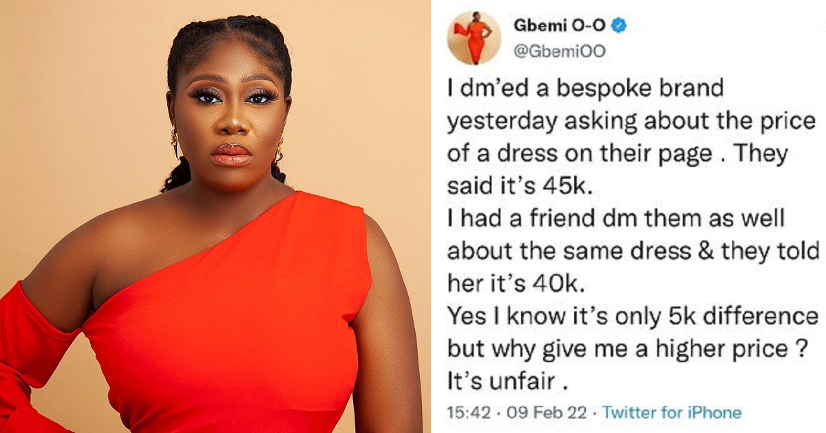 Gbemi cries