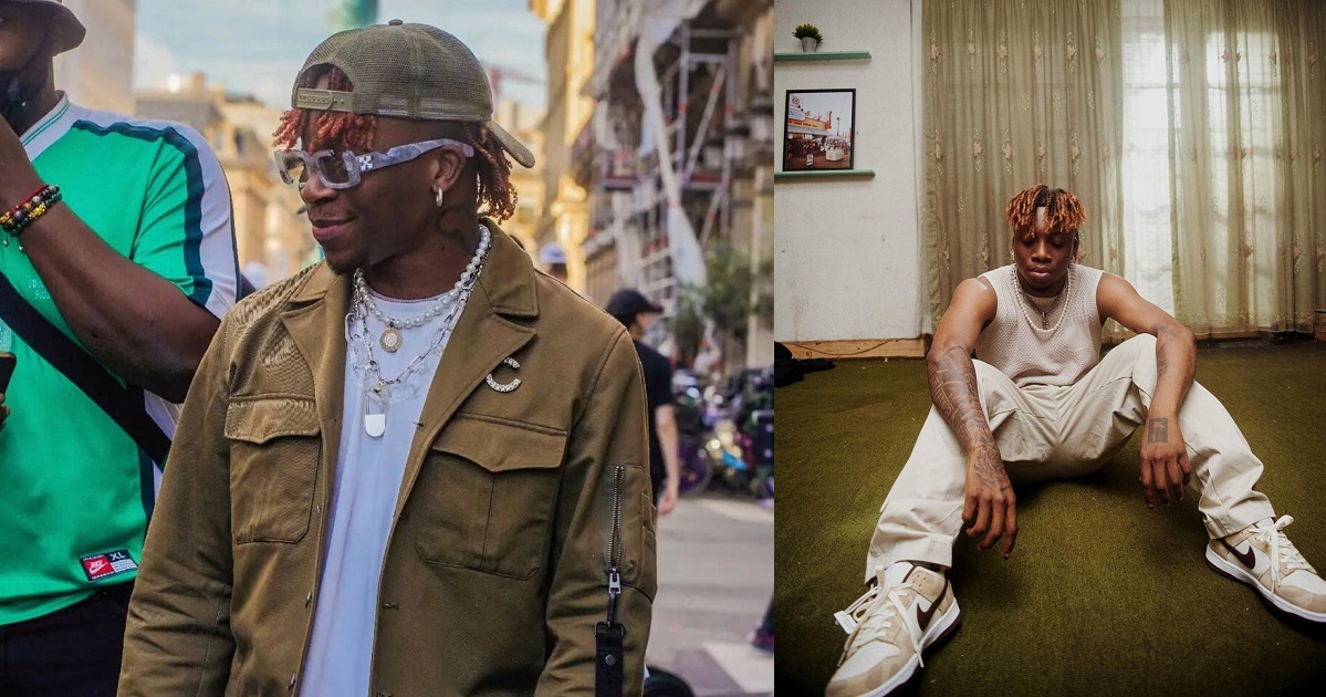 Nigerian Singer, Oxlade trends online after someone leaked his sxxtape and nud3s.