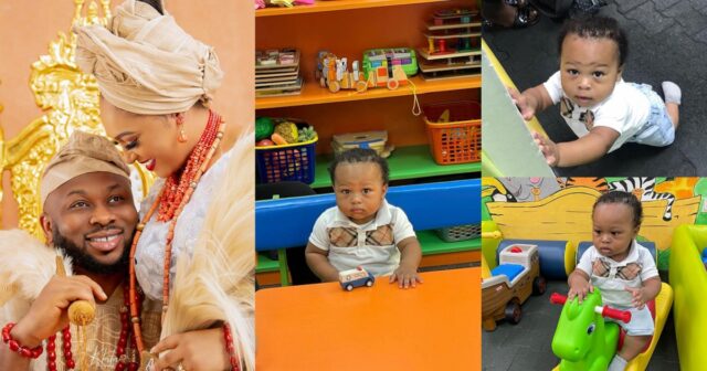 Olakunle Churchill's son, King