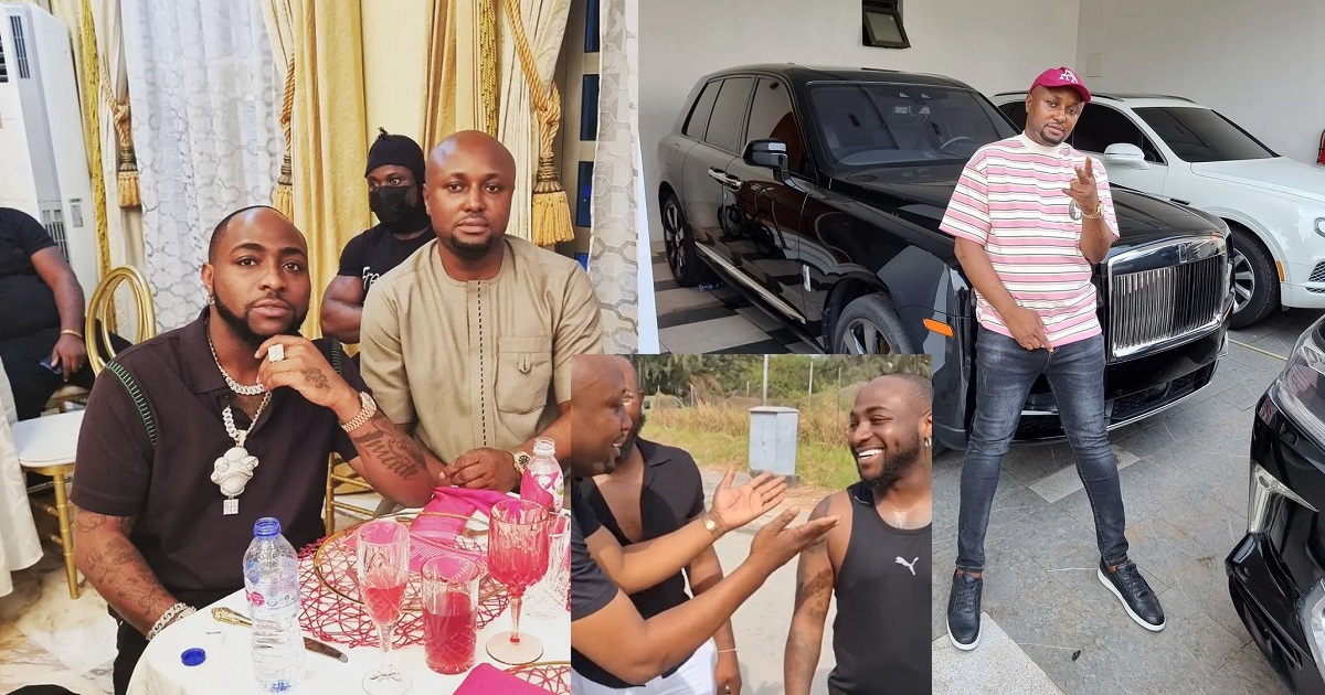 Days after spoiling his phone, Davido buys Israel a Toyota Venza (Video)