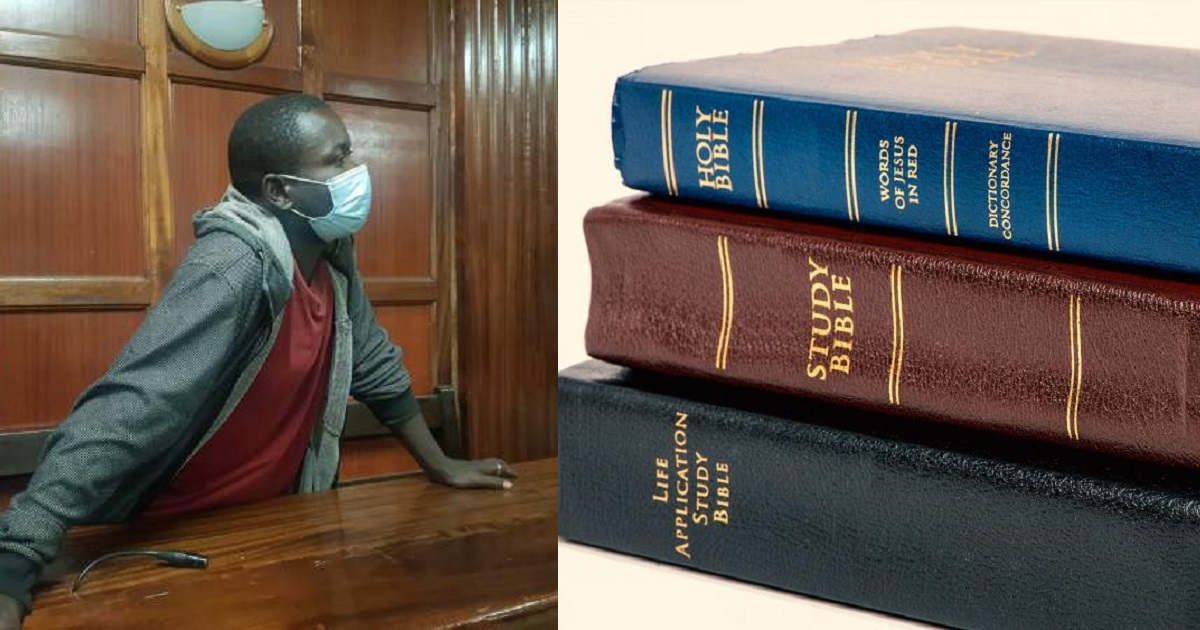 Man confesses he stole bibles to preach word of God