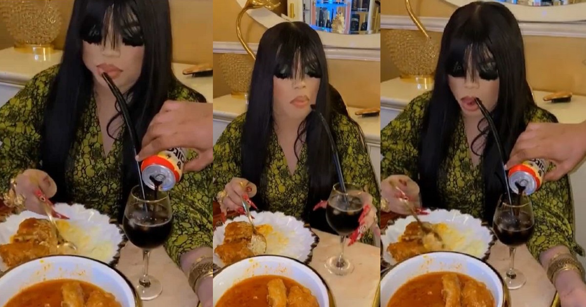 “Looking like Michael Jackson” – Fans reacts to Bobrisky’s new look (video)