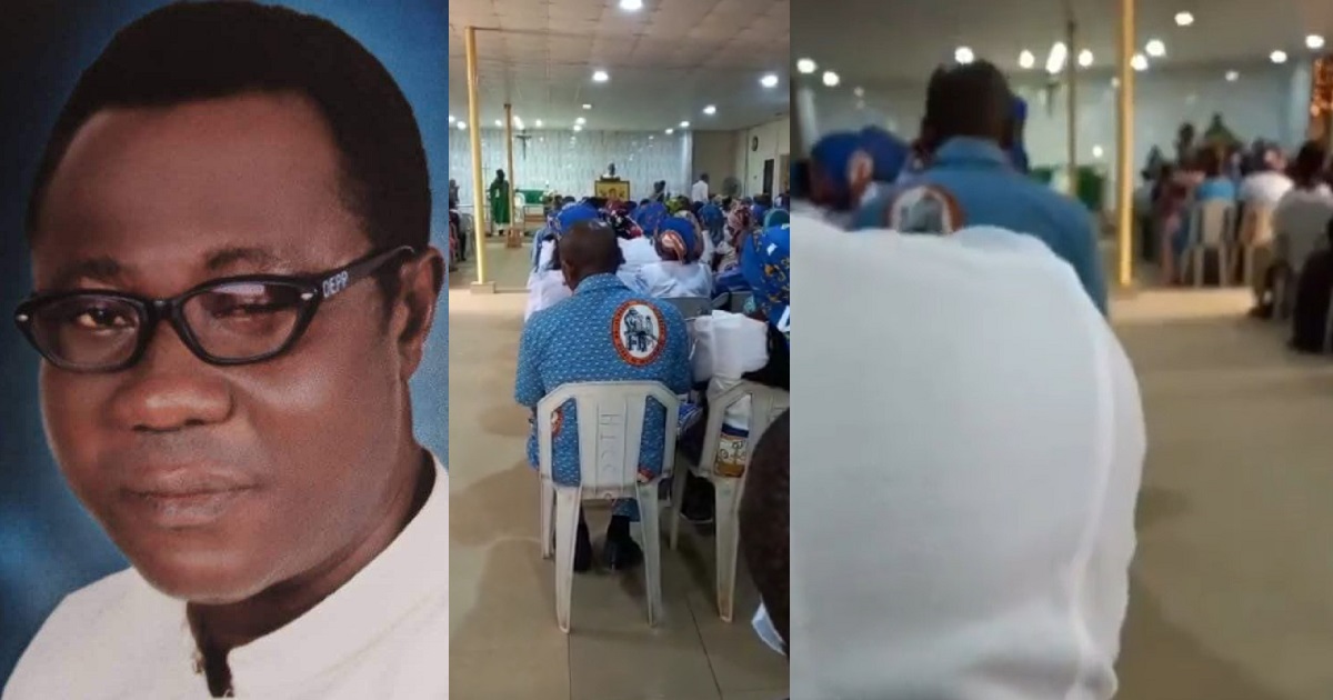 Watch the moment Catholic Priest banned Igbo songs in Church because Igbo people were dominating the church (Video)