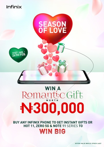  Infinix Valentine Sales Promo