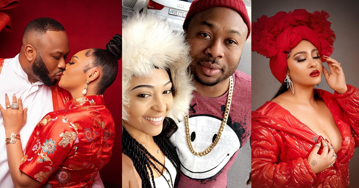 “The Queen of all queens” – Olakunle Churchill celebrates wife Rosy Meurer as she turns 30