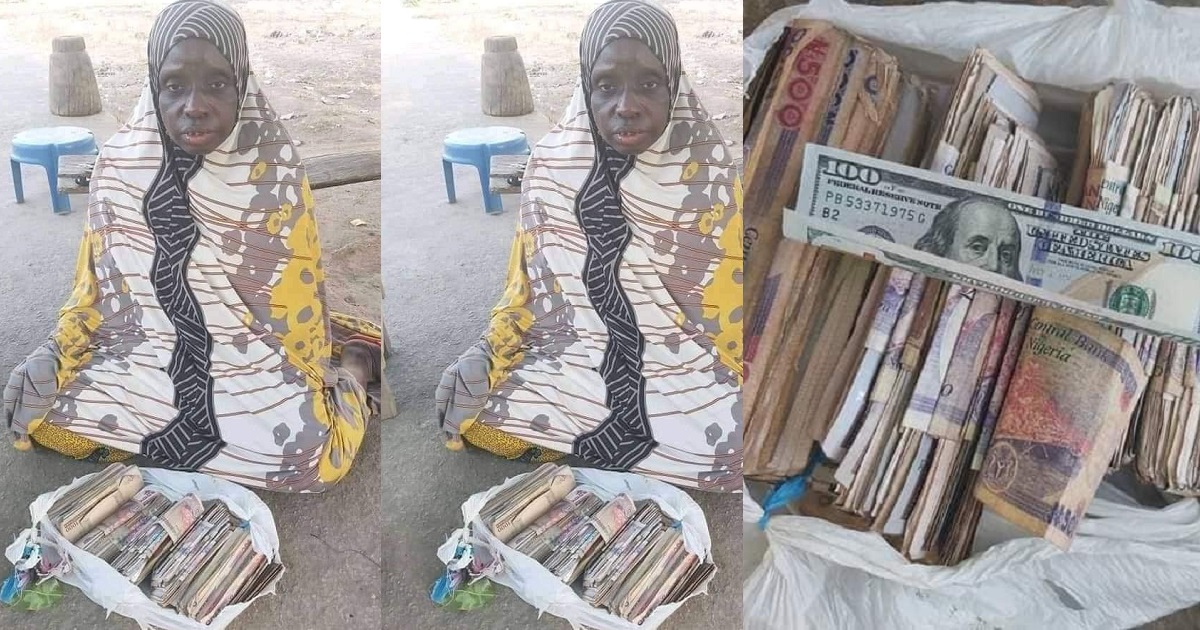 Abuja beggar detained after she was caught with N500,000 and $100 cash
