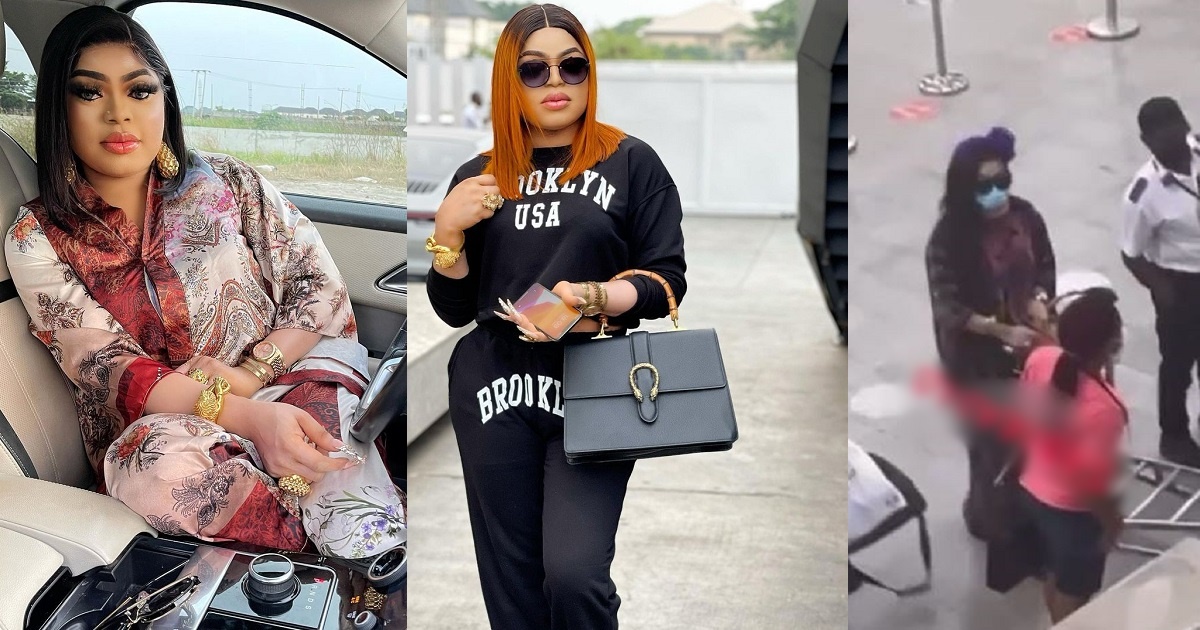“I hope this will make a lot of you happy” – Bobrisky says as he explains why he was spotted in economy class on a commercial flight