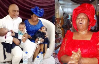 Nigerian couple welcome