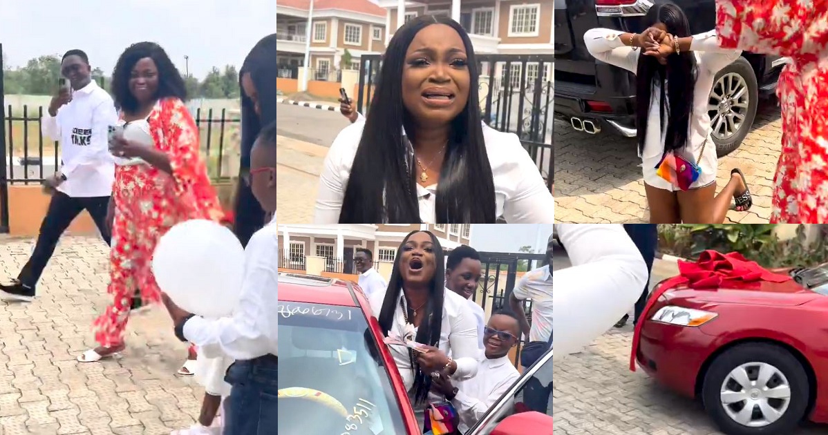 Funke Akindele surprised