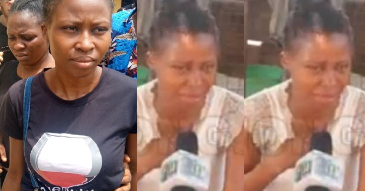 “3 teachers flogged my baby like a goat” – Mother of 19-month-old pupil reportedly beaten to death by teacher in Delta weeps as she demands justice