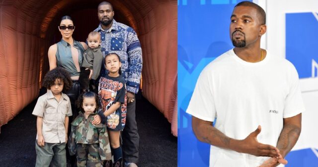 kim-kanye Kanye West begs