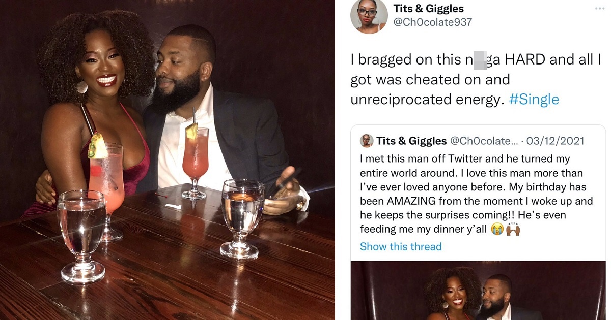Lady gives an update two months after showing off her “amazing” boyfriend she claimed turned her world around