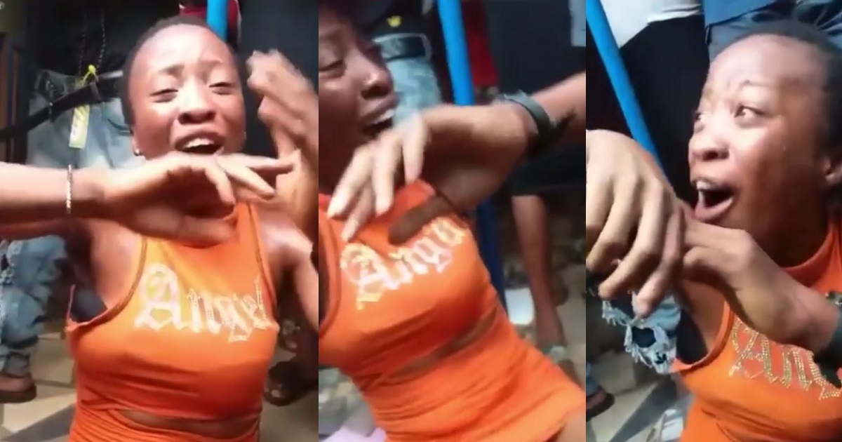 Nigerian lady nabbed after defrauding people with fake alert (video)