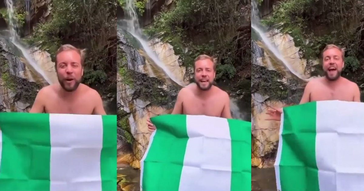 “I am completely safe, I am not dead” – Caucasian visitor to Ekiti state says, dismissing reports that Nigeria is unsafe (video)