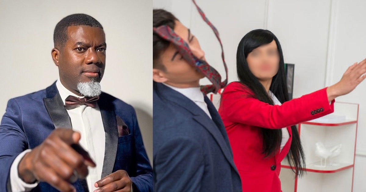 “God made men’s facial skin tougher so they can take a woman’s slap” – Reno Omokri
