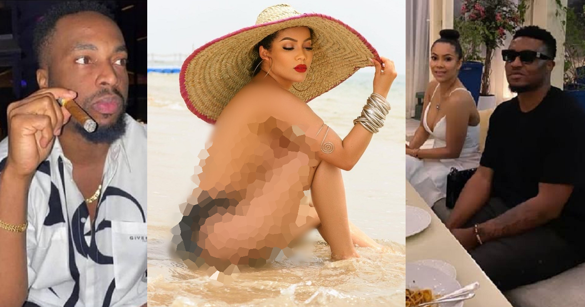 Trouble in paradise? Kelvin’s brother seemingly shades BBNaija’s Maria after she shared topless photos online