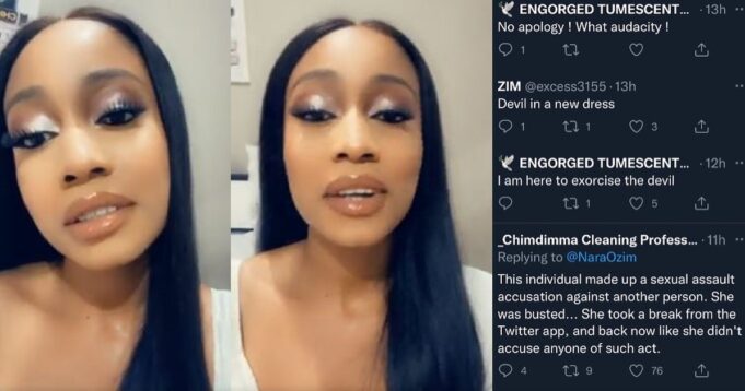 Nigerian lady dragged