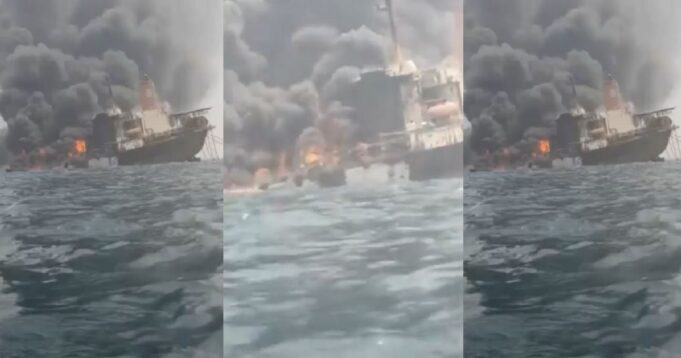 vessel explodes