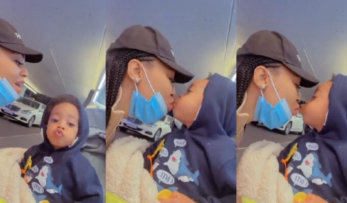 Regina Daniels shares