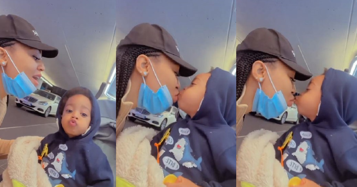 Regina Daniels shares
