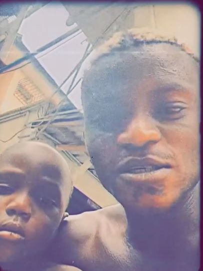 “My ex, who arrested me and went away with our child when I was broke, is now back, begging me with the child” – Portable reveals (Video) 3 rgtrt