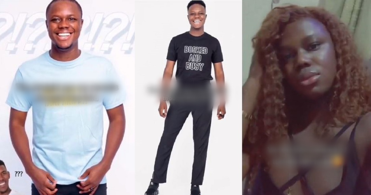 “My parents thought they had a straight son” – Nigerian man says as he shares video of his transition into a trans woman