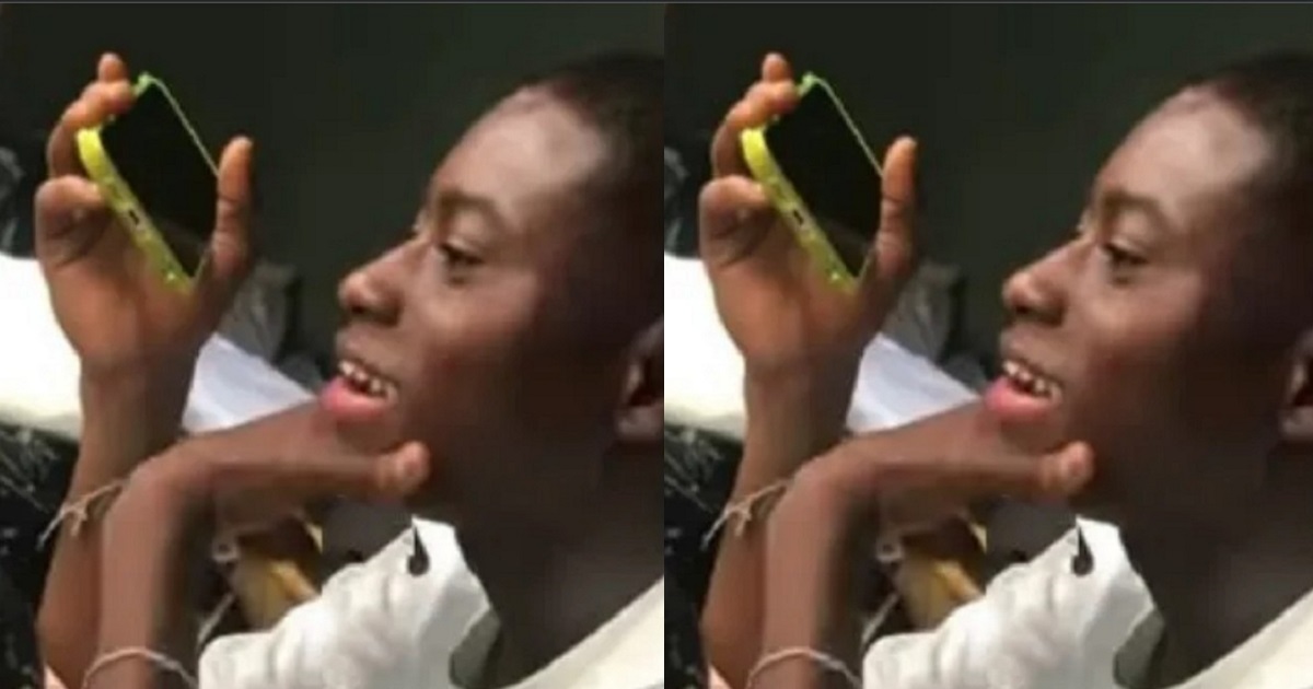 Ugly moment yahoo boy taunts white lady he scammed out of $3k; says she must sing ‘Zazuu’ lyrics to get her money back (video)