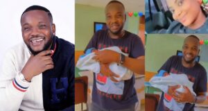 Yomi Fabiyi and wife welcome