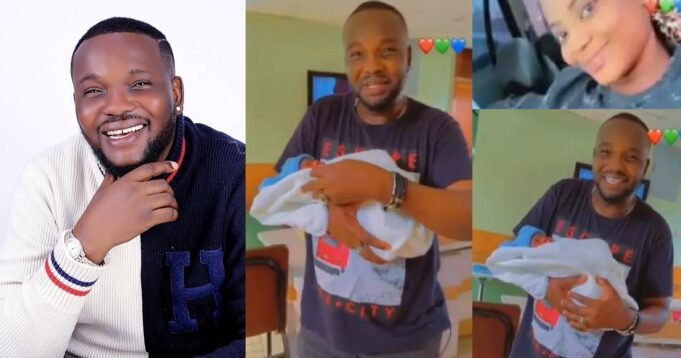 Yomi Fabiyi and wife welcome